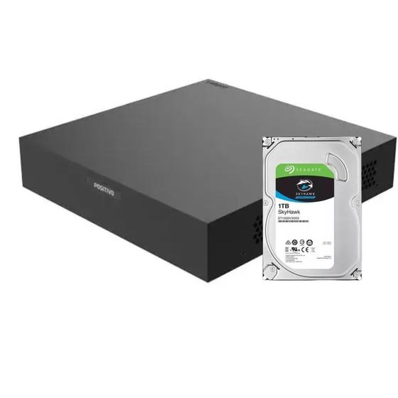 Imagem de DVR Gravador Digital Vídeo Positivo XVR-1014F COM HD 1TB