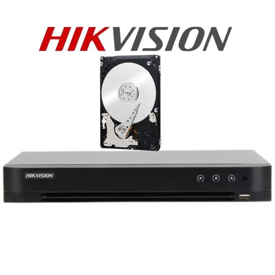 Imagem de Dvr Gravador Hikvision Fhd 4 Canais 1080p Ds-7204hghi-k1 com HD