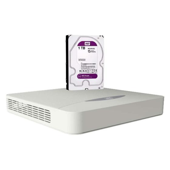Imagem de DVR Gravador JFL 4 Canais DHD-2204N - Tecnologia Pentaflex + HD 1TB WD Purple Surveillance