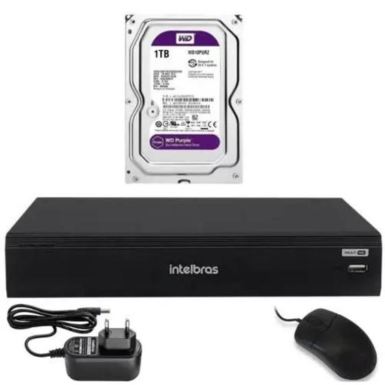 Imagem de Dvr intelbras imhdx 3116C hd 16 canais full hd hd 1tb purple