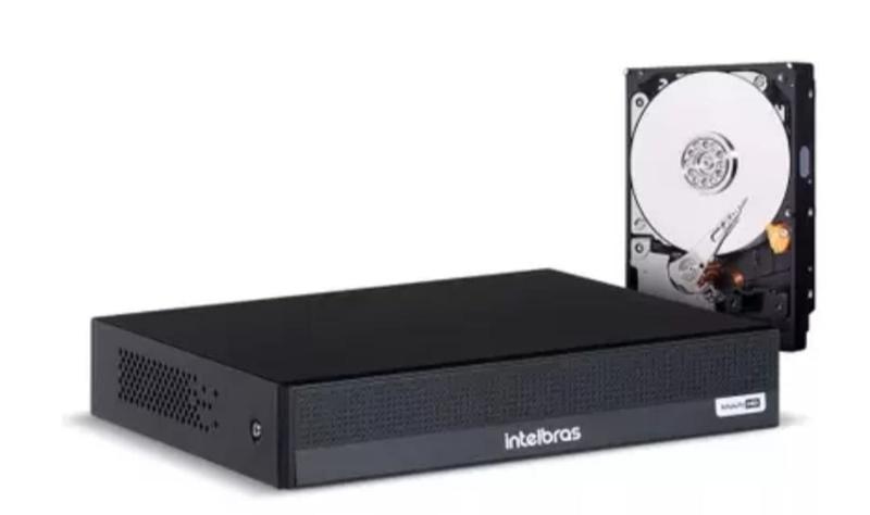 Imagem de Dvr Intelbras Mhdx 1008 C Multi Hd Para Até 8 Câmeras HD 4 TB AFC