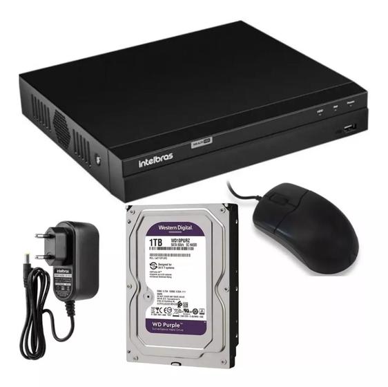 Imagem de Dvr Intelbras Multi-hd 16ch Mhdx 1216 C/hd 1tb Wd Purple