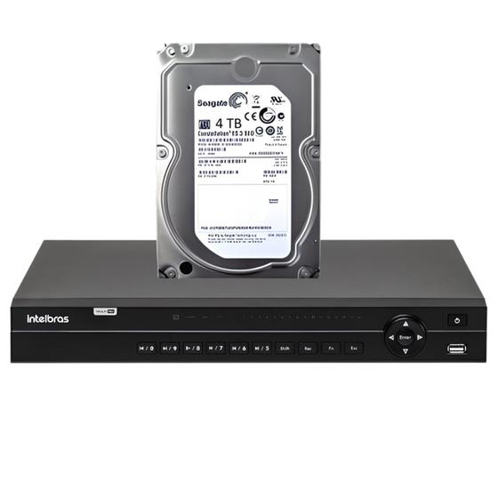 Imagem de Dvr Mhdx 1232-C Intelbras  Multi Hd 32 canais C/HD 4tb