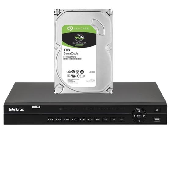 Imagem de Dvr Multi Hd 32 canais Mhdx 1232-C Intelbras C/HD 1tb