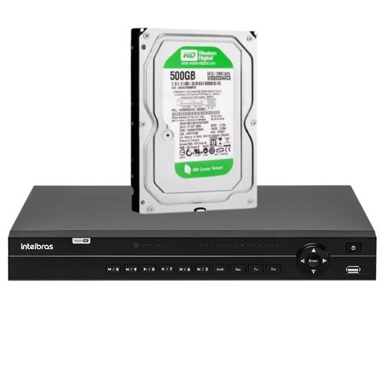 Dvr Multi Hd 32 canais Mhdx 1232-C Intelbras C/HD 500GB - Gravador de ...