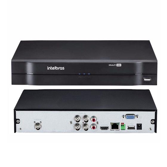 Dvr Multi Hd com 4 canais 3004 com HD de 2TB Intelbras - Gravador de ...