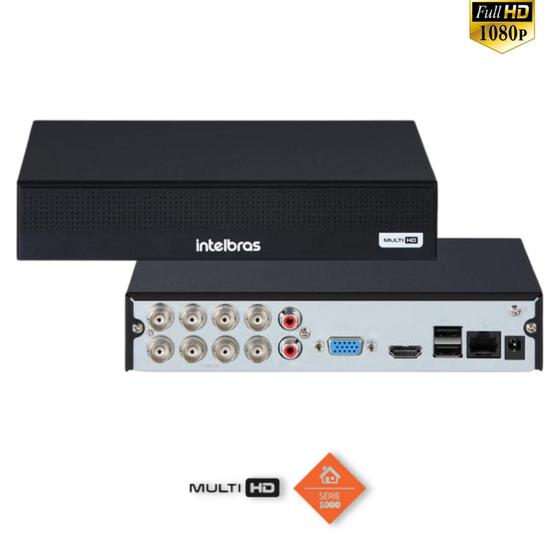 Imagem de Dvr Multi Hd Intelbras 8ch Mhdx 1008-C