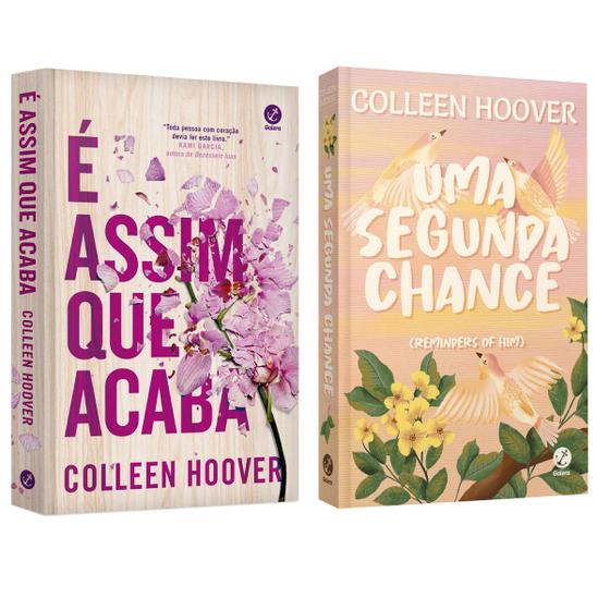 Imagem de É assim que acaba - Colleen Hoover + Uma segunda chance - Colleen Hoover