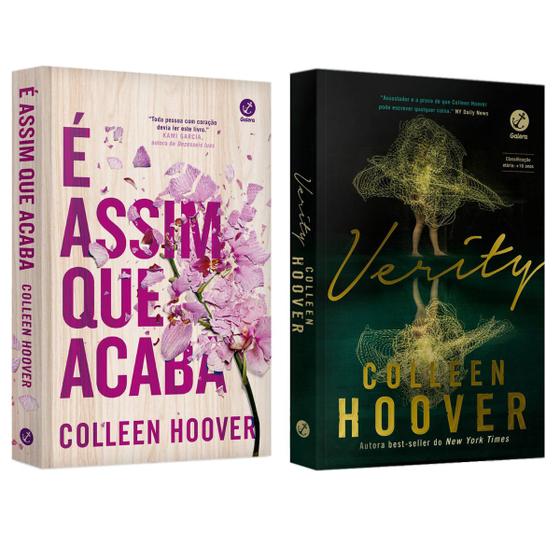 Imagem de É assim que acaba - Colleen Hoover + Verity - Colleen Hoover