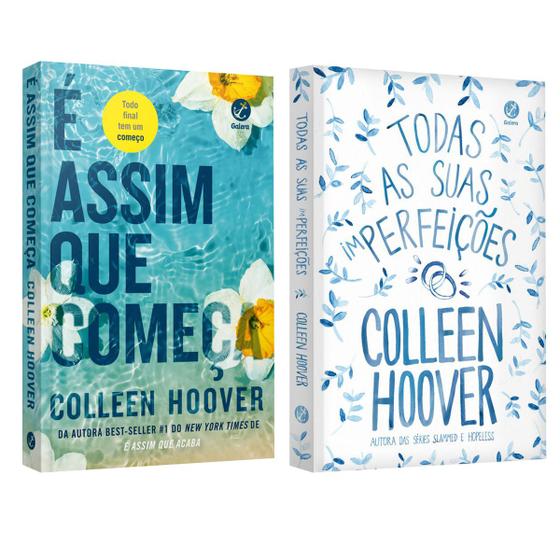 Imagem de É assim que começa - Colleen Hoover + Todas as suas (im)perfeições - Colleen Hoover