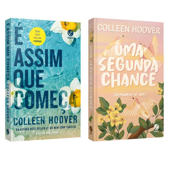 Imagem de É assim que começa - Colleen Hoover + Uma segunda chance - Colleen Hoover