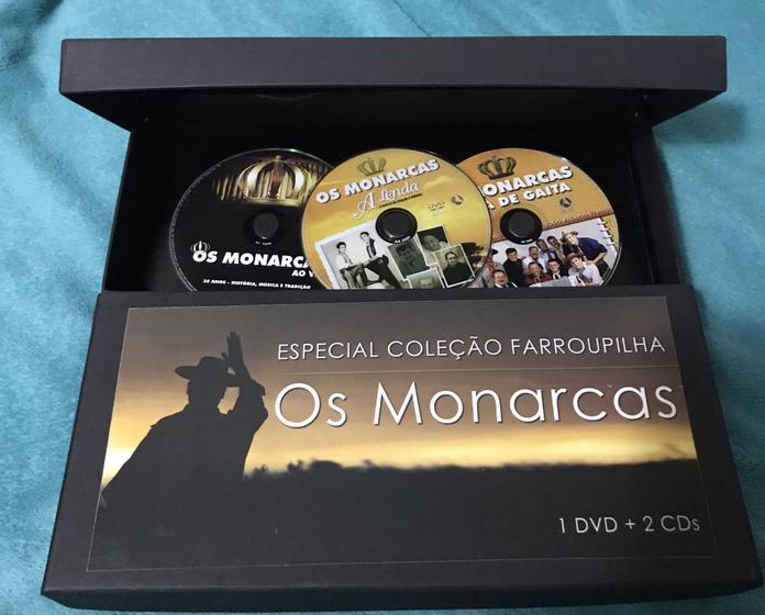Imagem de E-Combo Os Monarcas - 01 DVD + 2 CDs