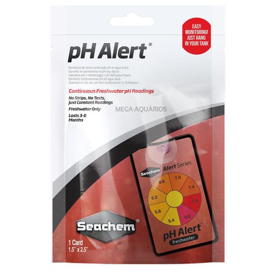 Imagem de E Monitoramento Alerta De Ph Seachem Ph Alert Aquario