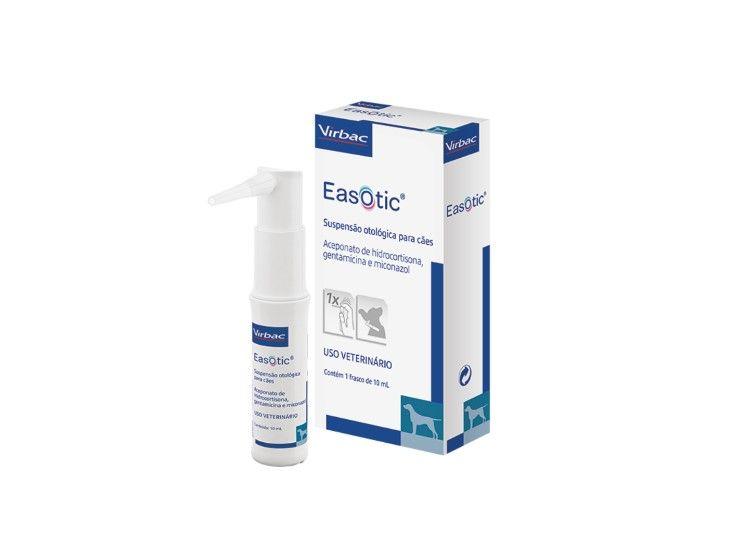 Imagem de Easotic 10ml Solução De Tratamento Otológico - Cães e Gatos