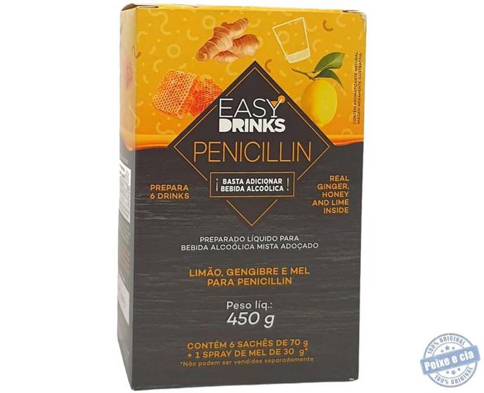 Easy Drinks Penicillin Com 6un 450g Preparo para Drink Magazine Luiza