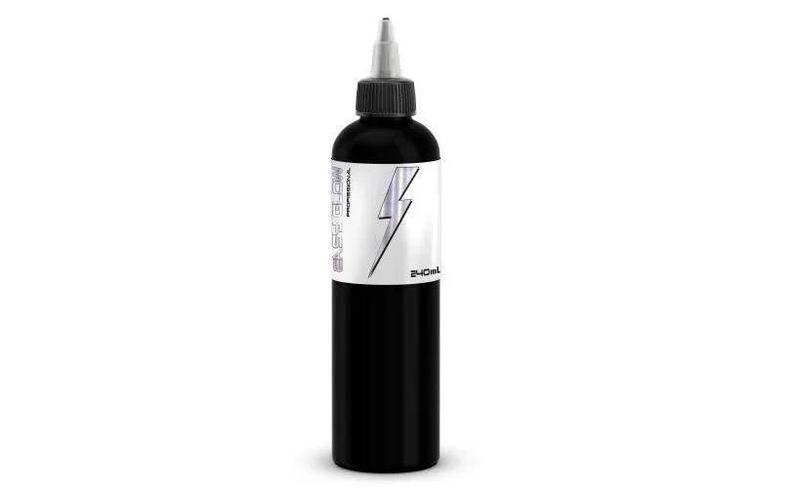 Imagem de Easy Glow Tattoo Tintas Para Tatuagem 240Ml Super Black