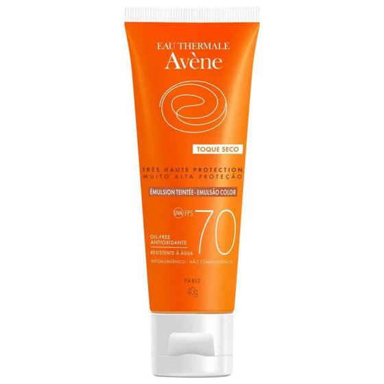 Eau Thermale Avène Solar Toque Seco Emulsão Color FPS70 40g Menor preço em Eau Thermale Avène Solar Toque Seco Emulsão Color FPS70 40g