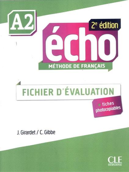 Imagem de Echo a2 - fichier devaluation - 2eme ed + cd-audio