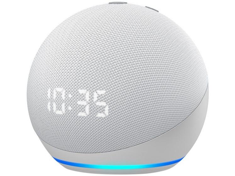 Echo Dot 4ª Geração com Relógio com Alexa - Amazon Imagem de Echo Dot 4ª Geração com Relógio com Alexa