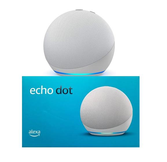 Echo Dot 4ª Geração Smart Speaker - Branco Menor preço em Echo Dot 4ª Geração Smart Speaker - Branco