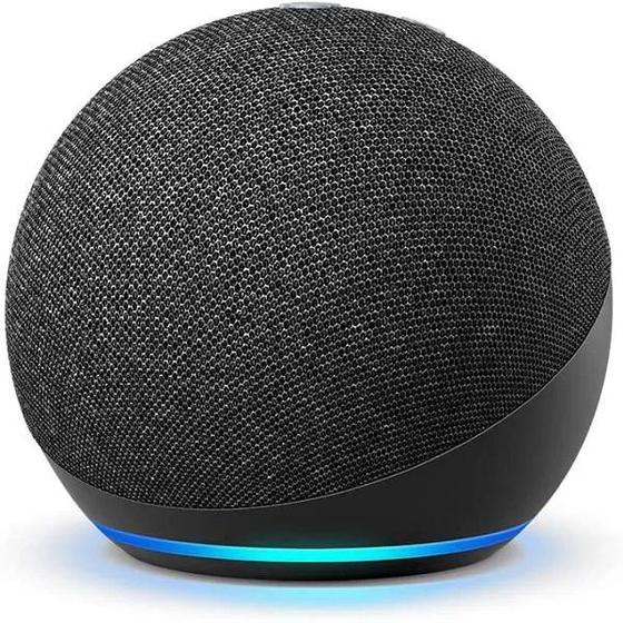 Imagem de Echo Dot (4ª Geração) Smart Speaker com Alexa, Preta  AMAZON