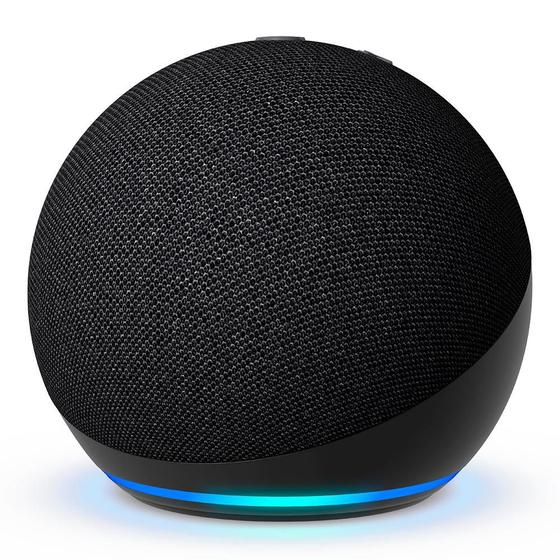 Imagem de Echo Dot 5ª geração Amazon, com Alexa, Smart Speaker, Preto - B09B8VGCR8