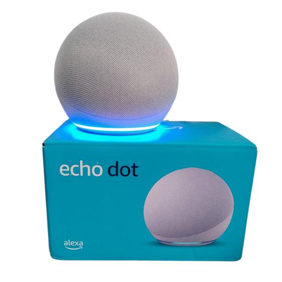 Imagem de Echo Dot 5ª Geração Assistente Virtual Alexa Branco Amazon