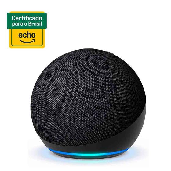 Imagem de Echo Dot (5ª geração) Smart Speaker com Alexa Amazon Preto