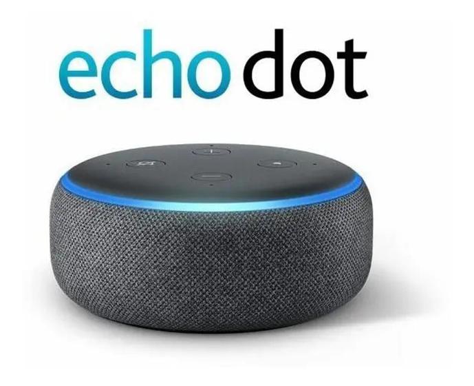 Echo Dot Alexa Amazon Assistente Virtual 3º Gen Com 3rd Smart - Amazom Menor preço em Echo Dot Alexa Amazon Assistente Virtual 3º Gen Com 3rd Smart - Amazom