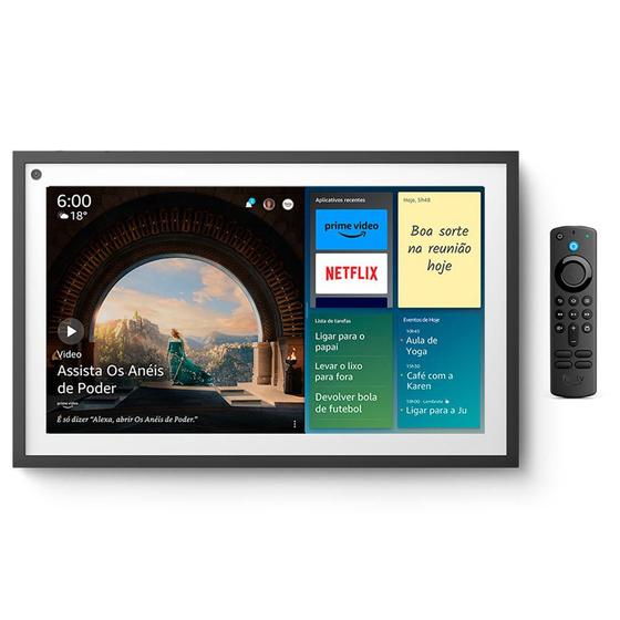 Imagem de Echo Show 15 Smart Display Full HD de 15,6" Amazon com Alexa e Experiência Fire TV