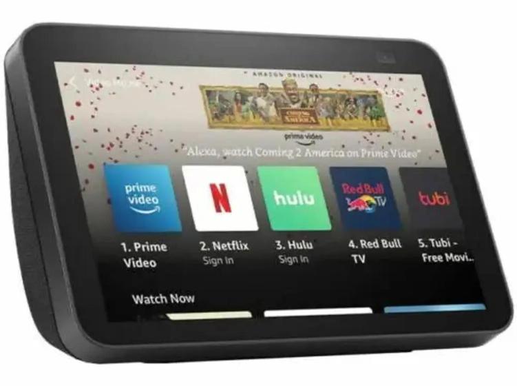 Echo Show 8 Preta Smart Speaker 8” com Alexa 2ª Geração Menor preço em Echo Show 8 Preta Smart Speaker 8” com Alexa 2ª Geração