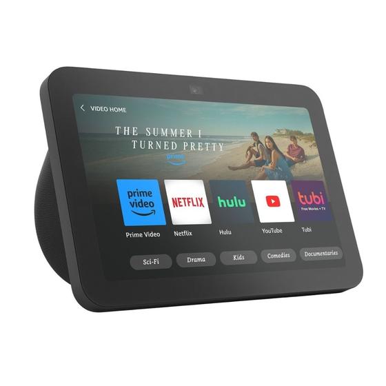 Imagem de Echo Show 8 Preto 3 Gen Amazon Alexa