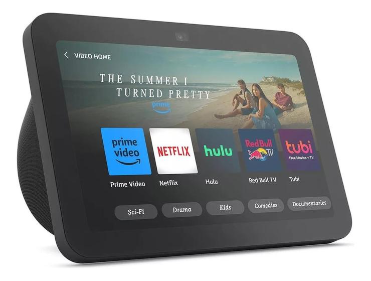 Echo Show8 3ª Geração com assistente Alexa tela de 8'' Preta Menor preço em Echo Show8 3ª Geração com assistente Alexa tela de 8'' Preta