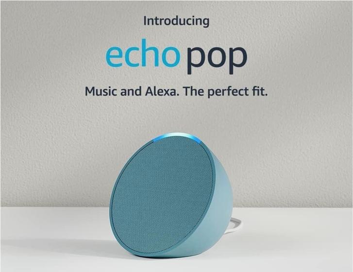 Imagem de Echo Smart Speaker com Alexa - Azul