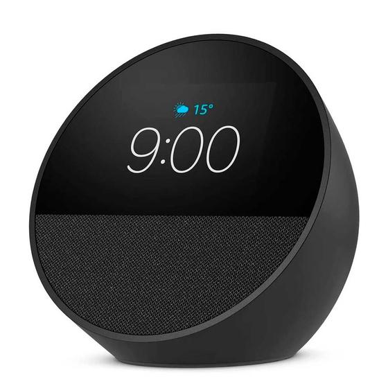 Imagem de Echo Spot (2024) com Alexa / Despertador inteligente com som vibrante e Alexa / Cor preta