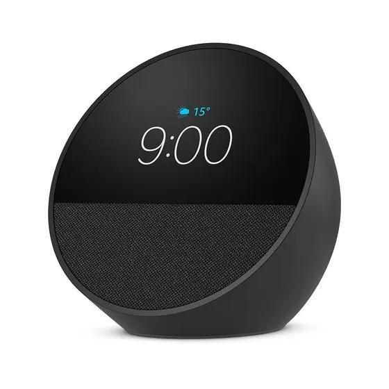 Imagem de Echo Spot Amazon, Com Alexa, Som envolvente, Com Relógio, Smart Speaker, Preto  B0C2RS4ZG6