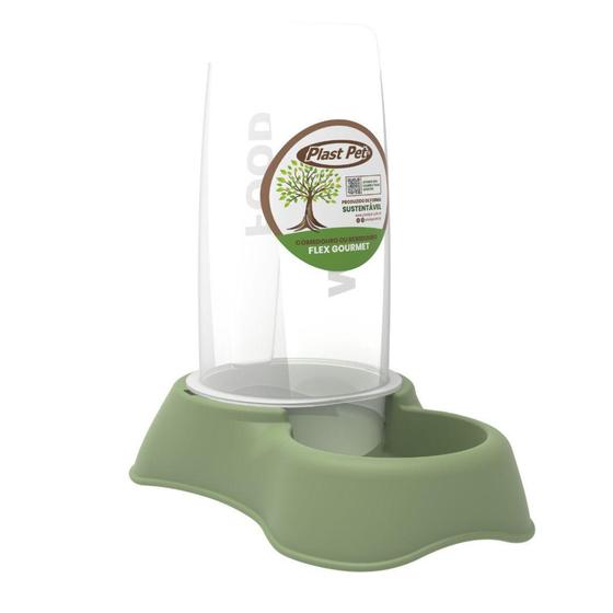 Eco Bebedouro e Comedouro para Cachorro Flex Gourmet 650ml - Plast pet Menor preço em Eco Bebedouro e Comedouro para Cachorro Flex Gourmet 650ml - Plast pet
