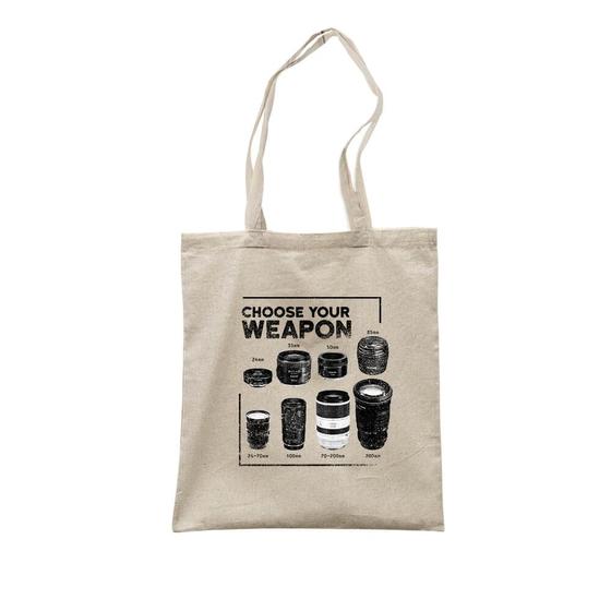 Imagem de Ecobag Camera Weapons Studio Geek