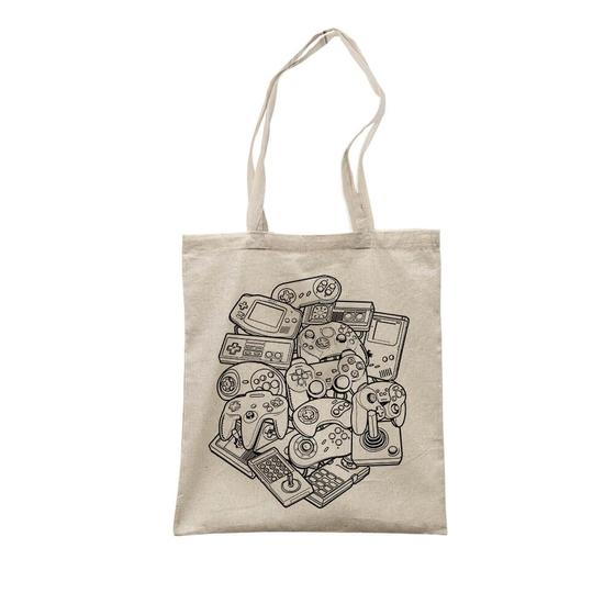 Imagem de Ecobag Joysticks Studio Geek Casual