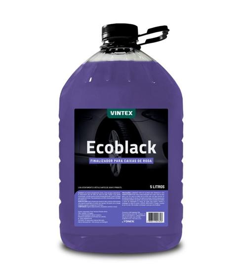 Imagem de Ecoblack Finalizador De Caixa De Rodas e Tapetes Automotivas Vonixx 5L