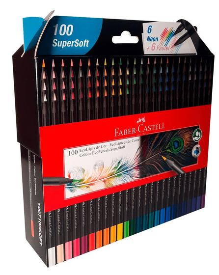 Imagem de Ecolapis de Cor Supersoft 100 Cores
