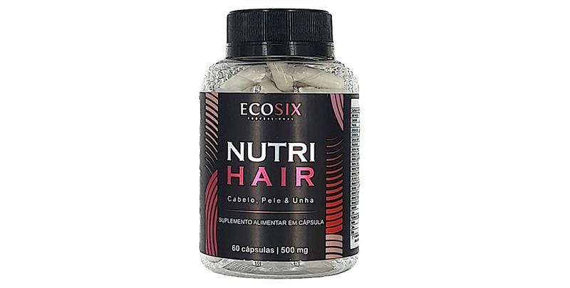 Imagem de Ecosix Nutri Hair Suplemento Alimentar 60 Cápsulas