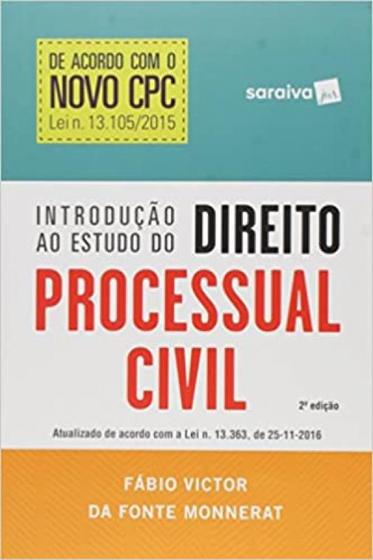 Imagem de Edição antiga - Introdução ao Estudo do Direito Processual Civil -