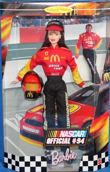 Imagem de Edição especial oficial da Barbie NASCAR 94 Bill Elliot 1999