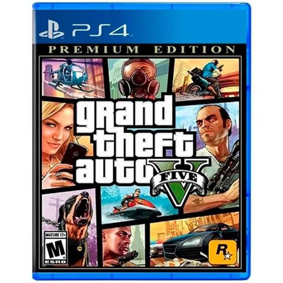 Imagem de Edição Premium do Jogo Grand Theft Auto 5 -