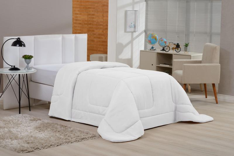 Imagem de edredom  cama  solteiro tóquio p/ inverno 2,30m x 1,60m varias cores
