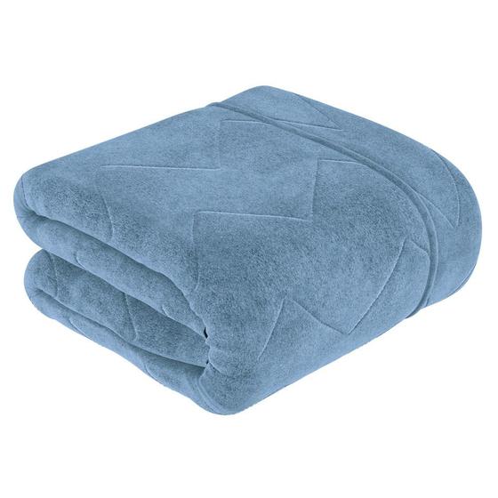 Imagem de Edredom Casal Lynel Mescla Azul
