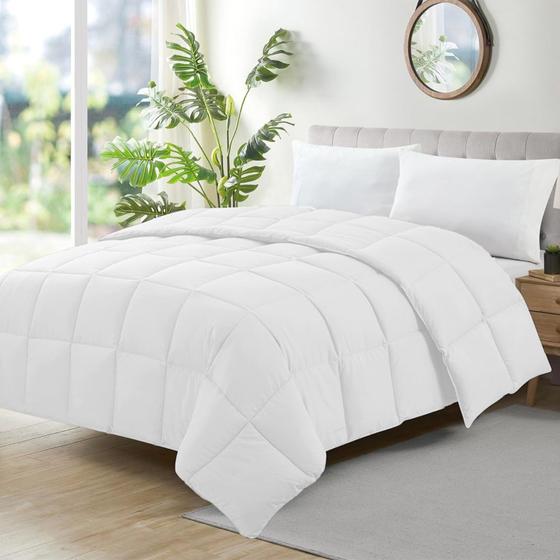 Imagem de EDREDOM ECOPLUMA QUEEN 240 x 260 BRANCO CAMESA