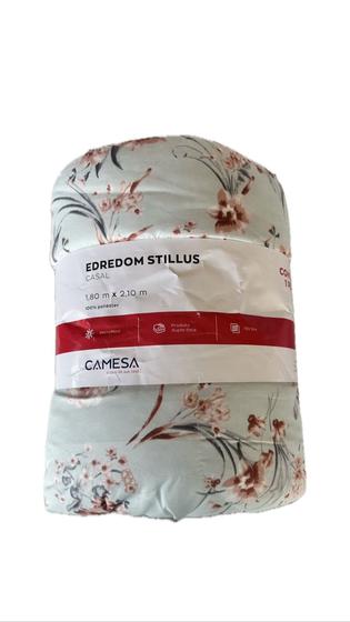 Imagem de Edredom Microfibra Rolinho Com Cinta - Casal 2,0x1,80 Camesa
