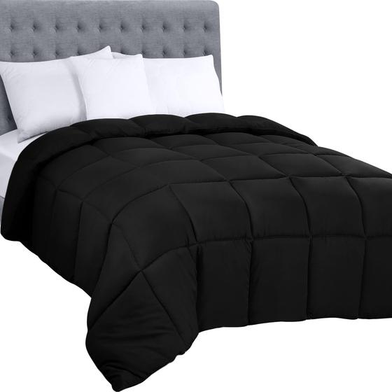 Imagem de Edredom Utopia Bedding Twin Size Down Alternative Black